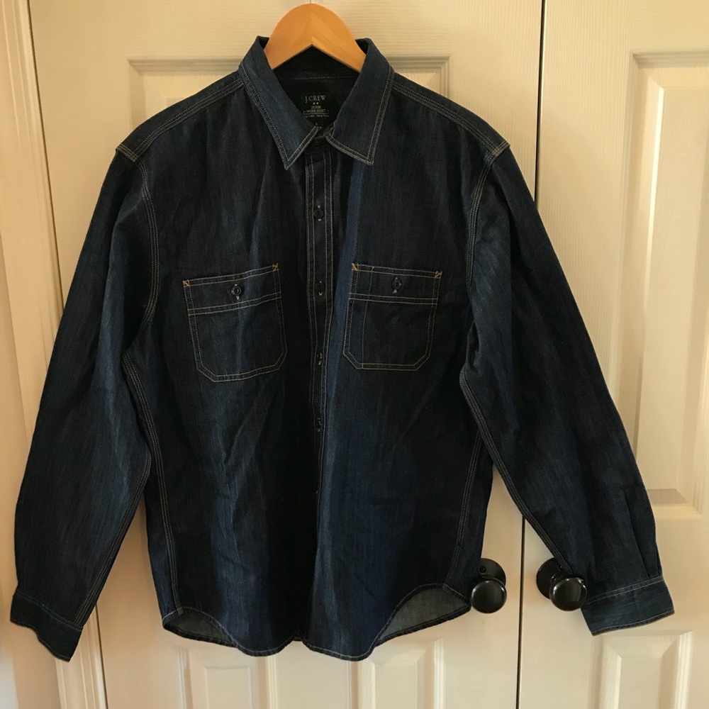 JCrew Men’s Denim Work Shirt - never worn 🙂